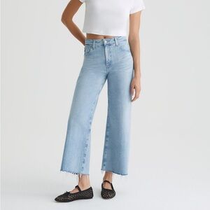 AG Adriano Goldschmied Saige HIGH-RISE WIDE LEG 360°STRETCH DENIM CHATEAU